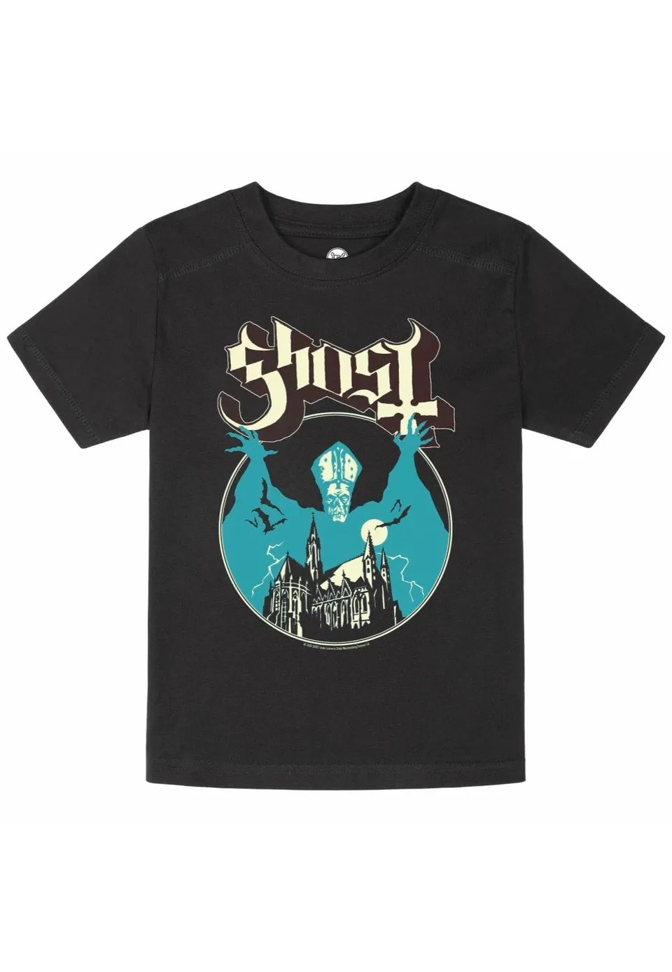 ghost-opus-kids-t-shirt-enfant-noir-taille-128 image 1