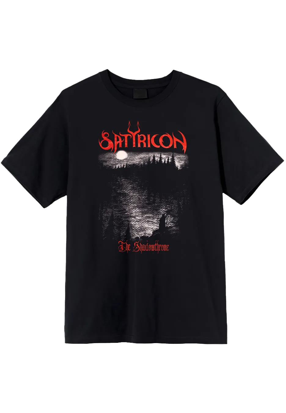 satyricon-shadowthrone-t-shirt-m-tal-noir-homme image 1