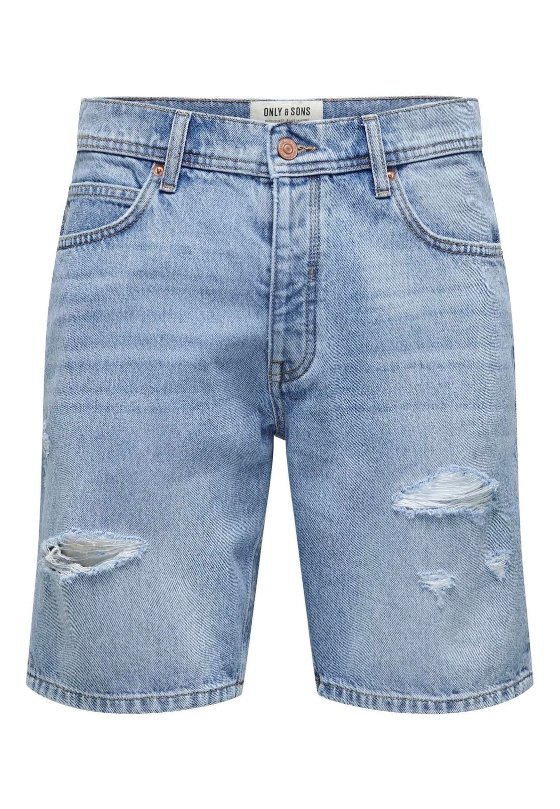 only-sons-edge-ram-short-jean-bleu-clair image 6