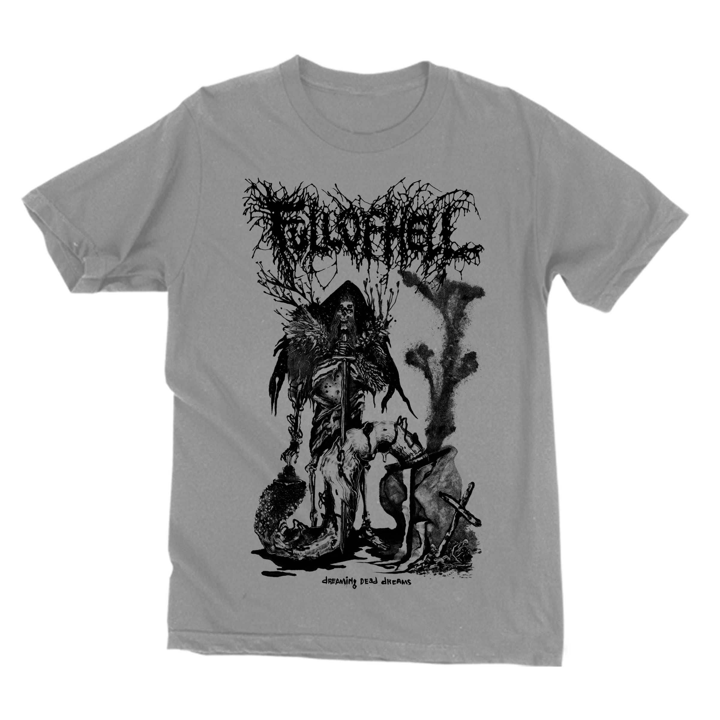 closed-casket-full-of-hell-dreaming-dead-dreams-t-shirt-granite image 2