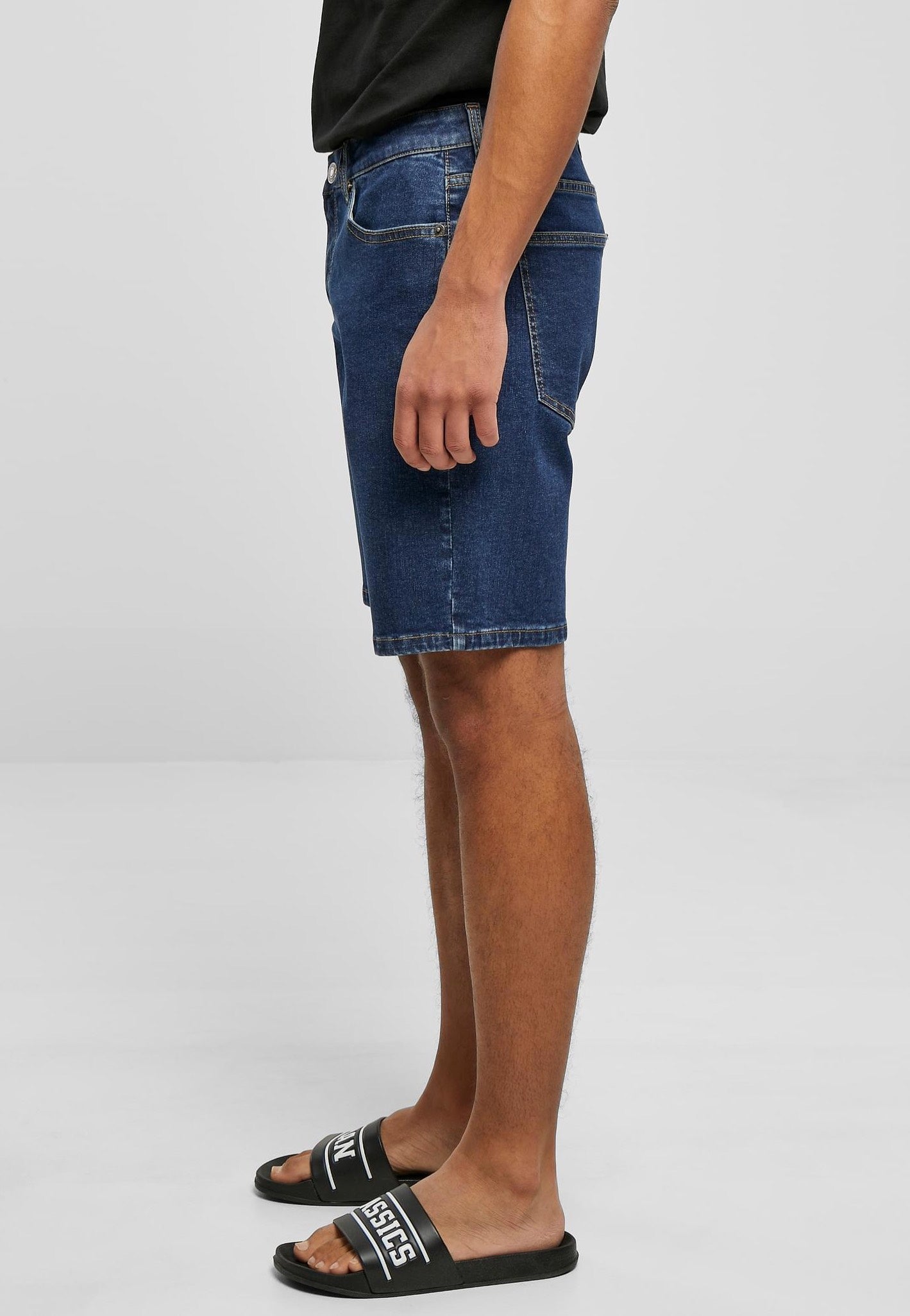 urban-classics-relaxed-fit-jeans-short-jean-homme-indigo-w32 image 3