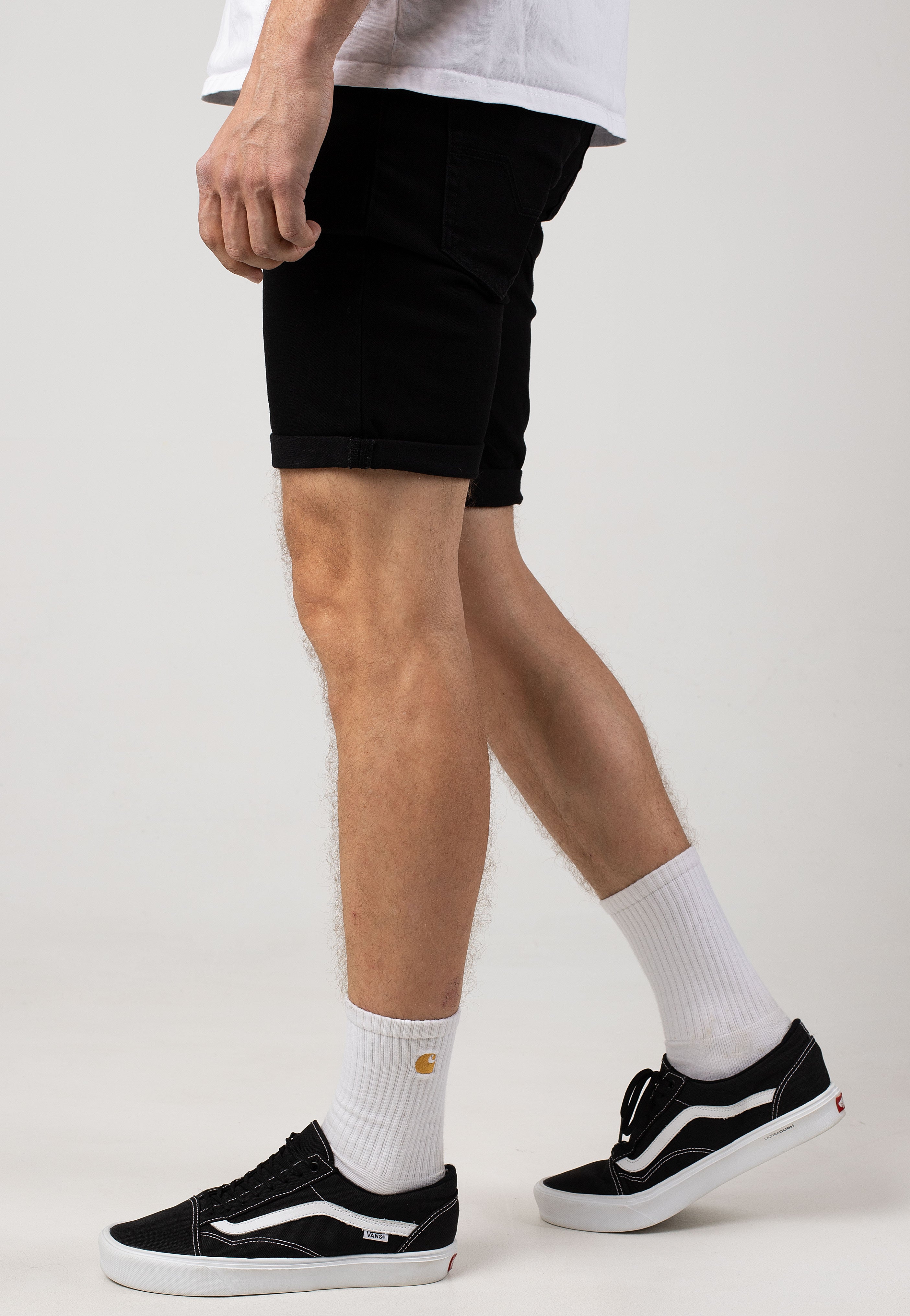 indicode-kaden-ultra-black-short-jean-noir-homme image 2