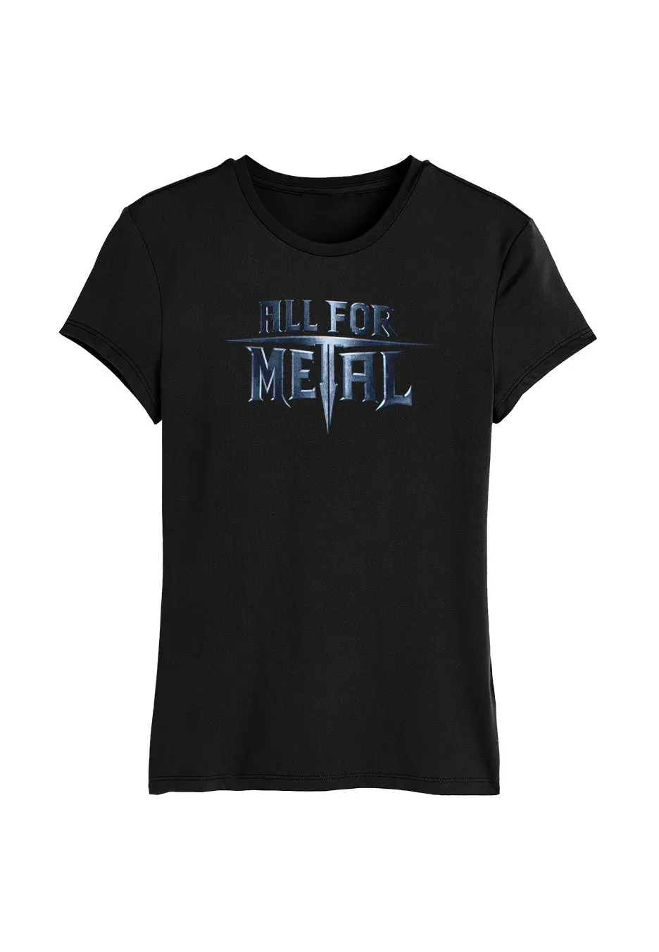 all-for-metal-legends-logo-t-shirt-femme-girly-noir image 1