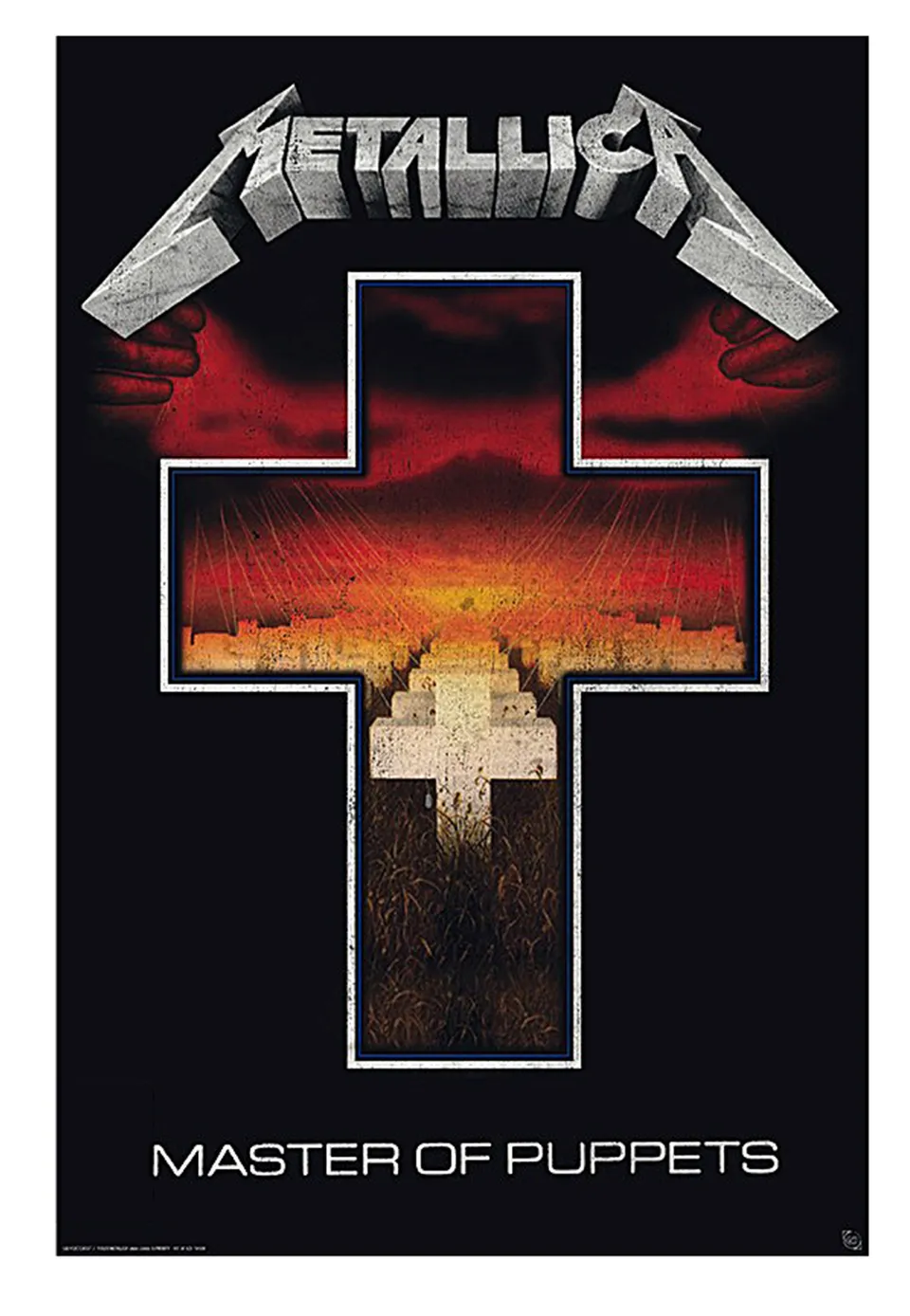 metallica-master-of-puppets-poster-maxi-thrash-metal-couleur image 1