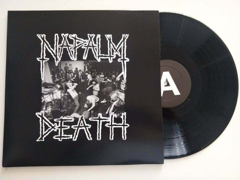 napalm-death-live-in-london-1987-vinyle-lp-bootleg-live image 1
