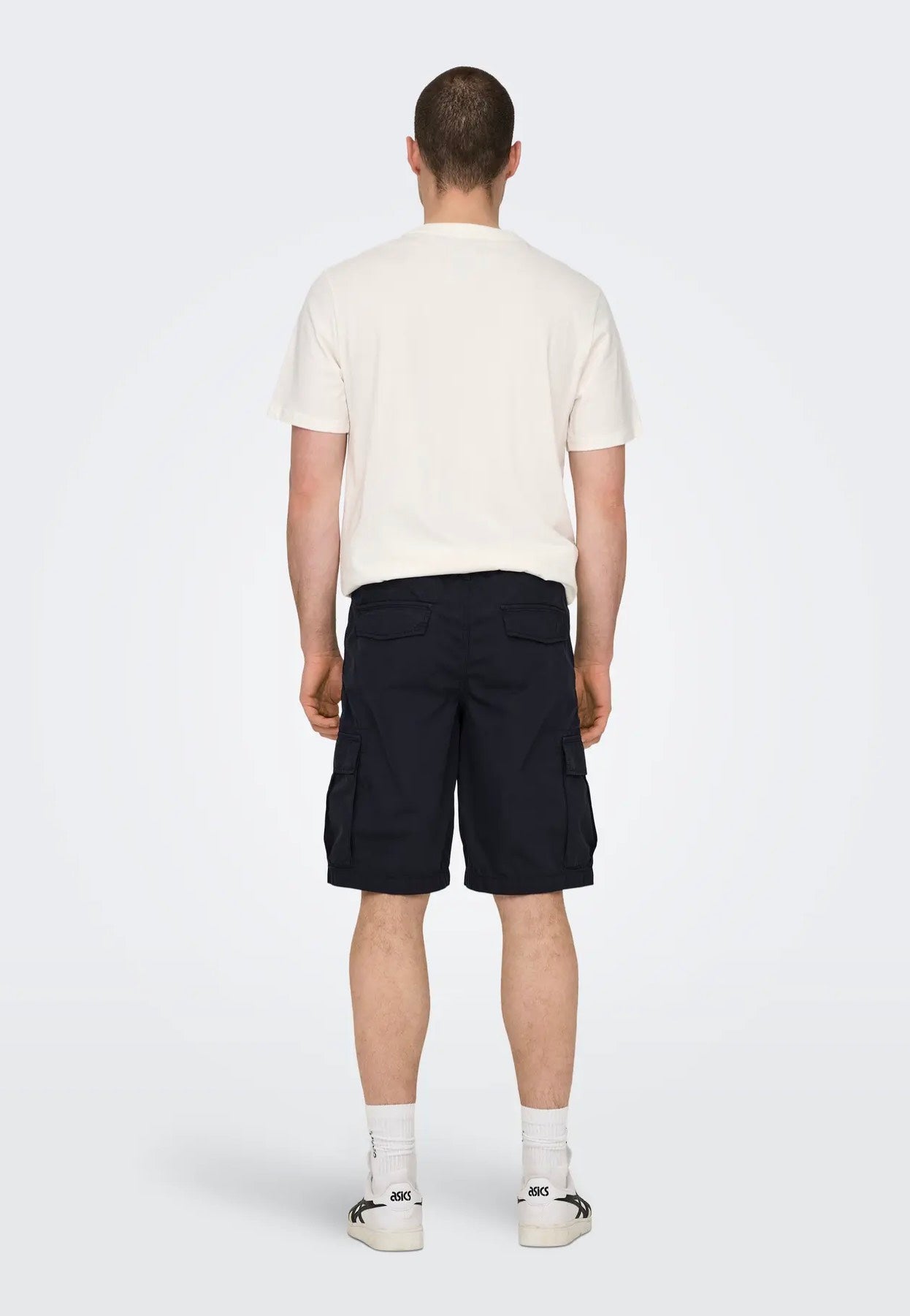 only-sons-loc-0157-short-cargo-noir-coton-homme image 3