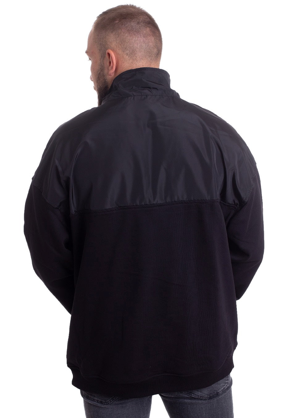 urban-classics-military-troyer-sweat-noir-homme image 3