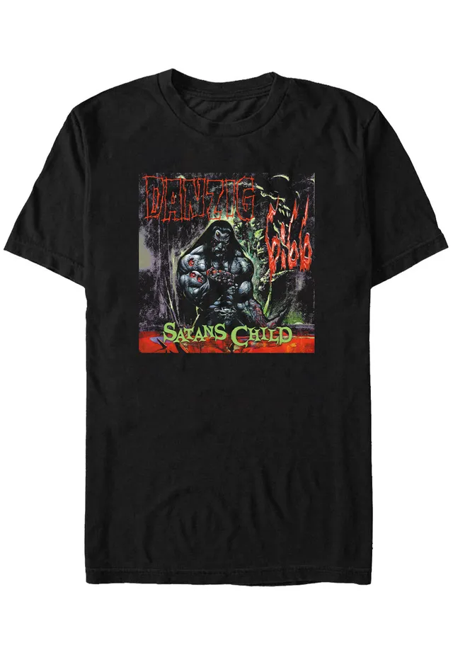danzig-satans-child-cover-t-shirt-homme-noir-taille-m image 1