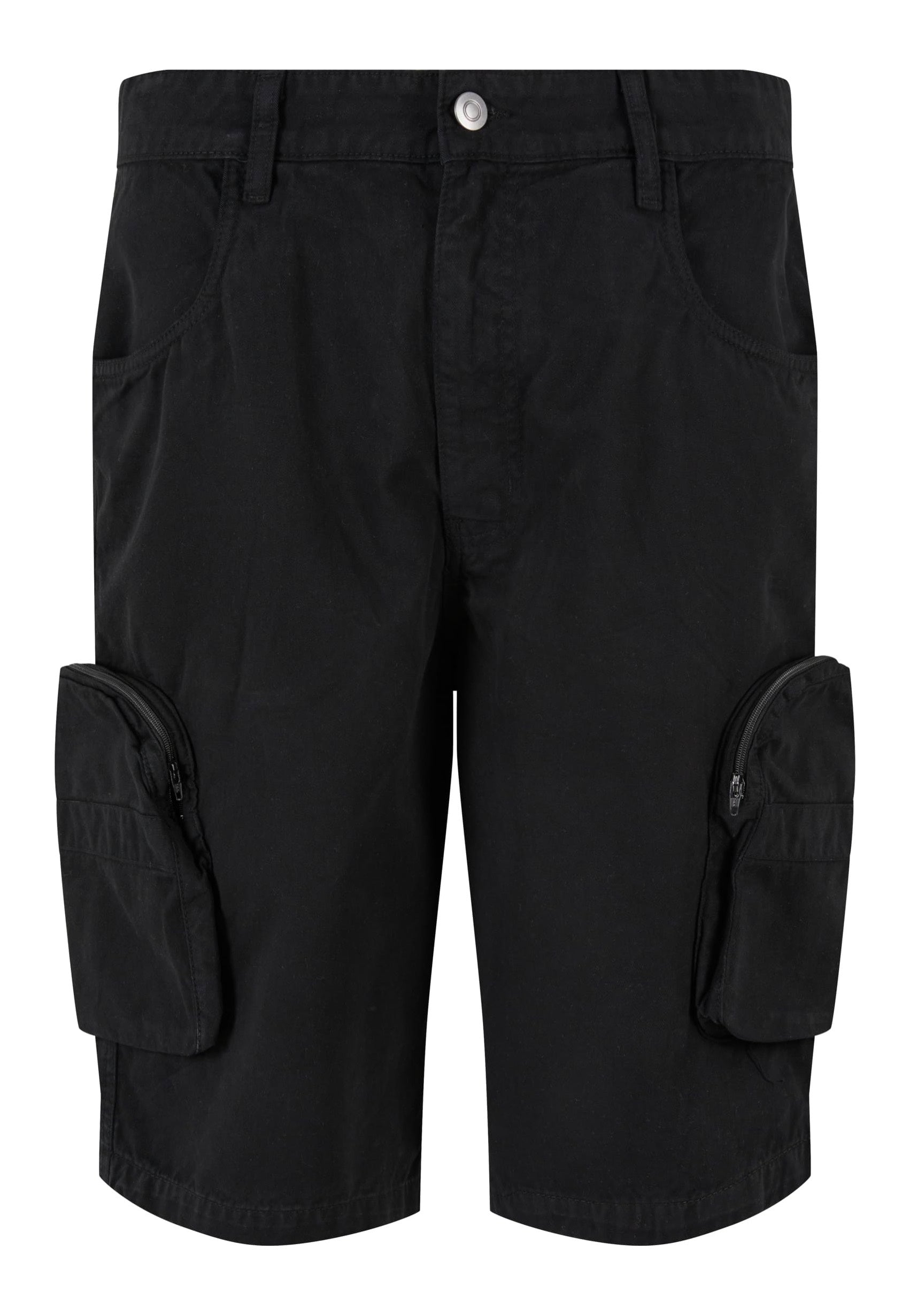 urban-classics-baggy-cargo-short-bermuda-noir-w32 image 7
