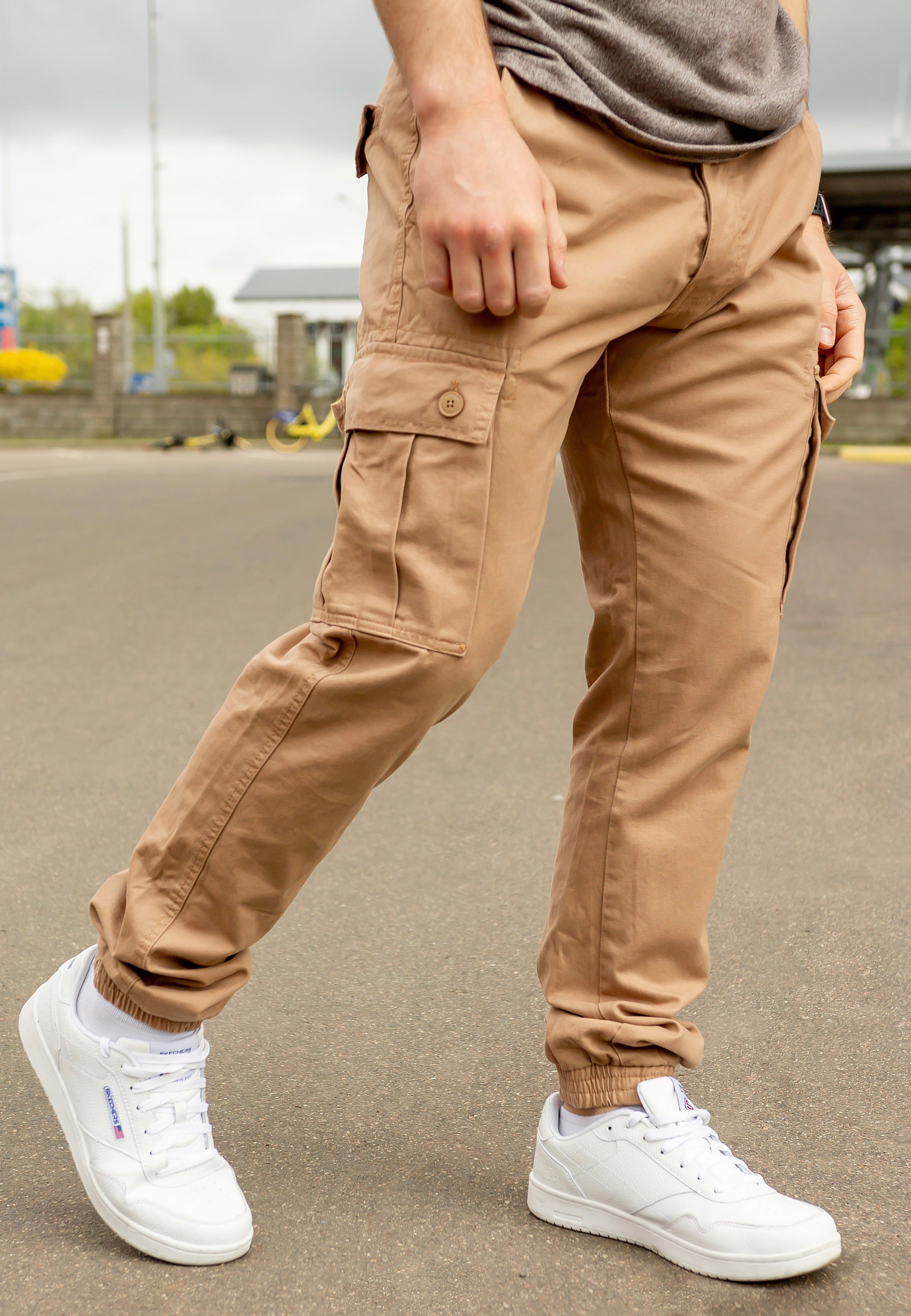 surplus-bad-boys-pantalon-cargo-beige-coton-homme image 8