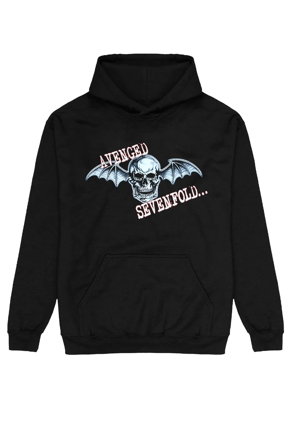 avenged-sevenfold-deathbat-hoodie-noir-homme image 1