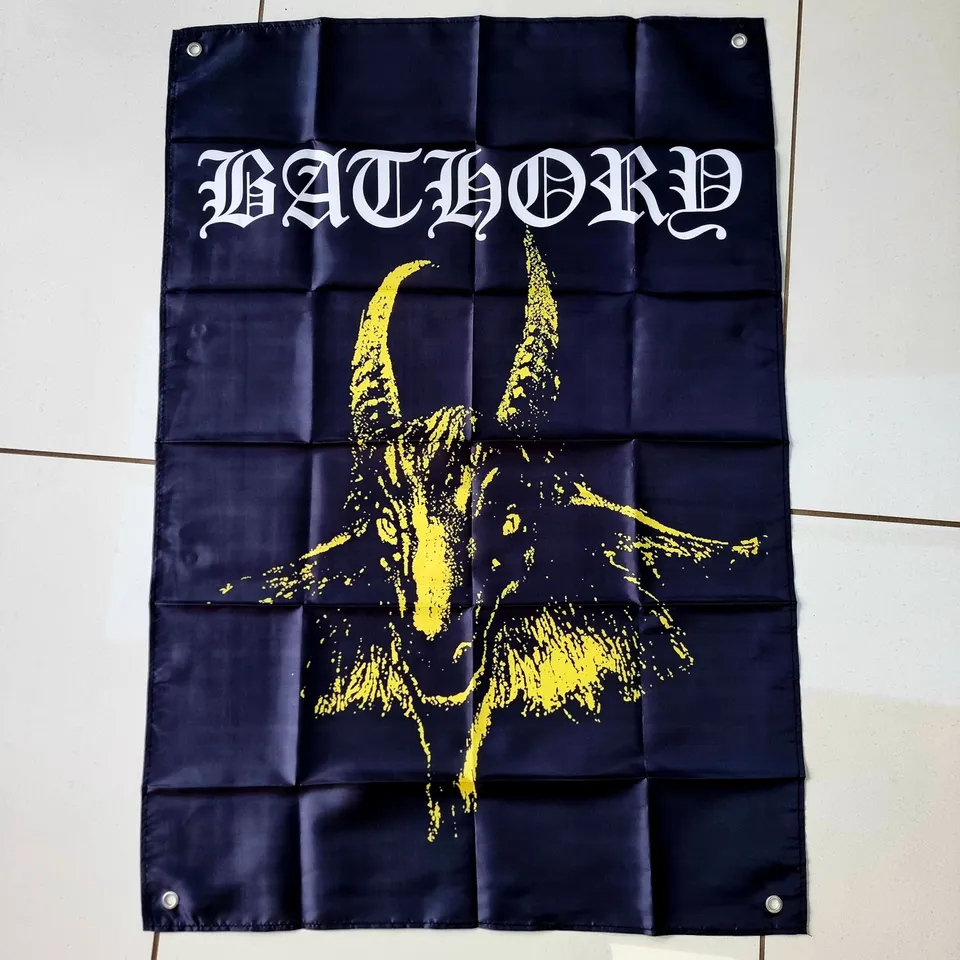 bathory-bathory-drapeau-mural-textile-100x70cm-illets image 1