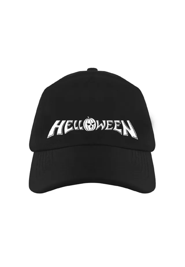 helloween-classic-logo-casquette-cap-noir-5-panel image 1