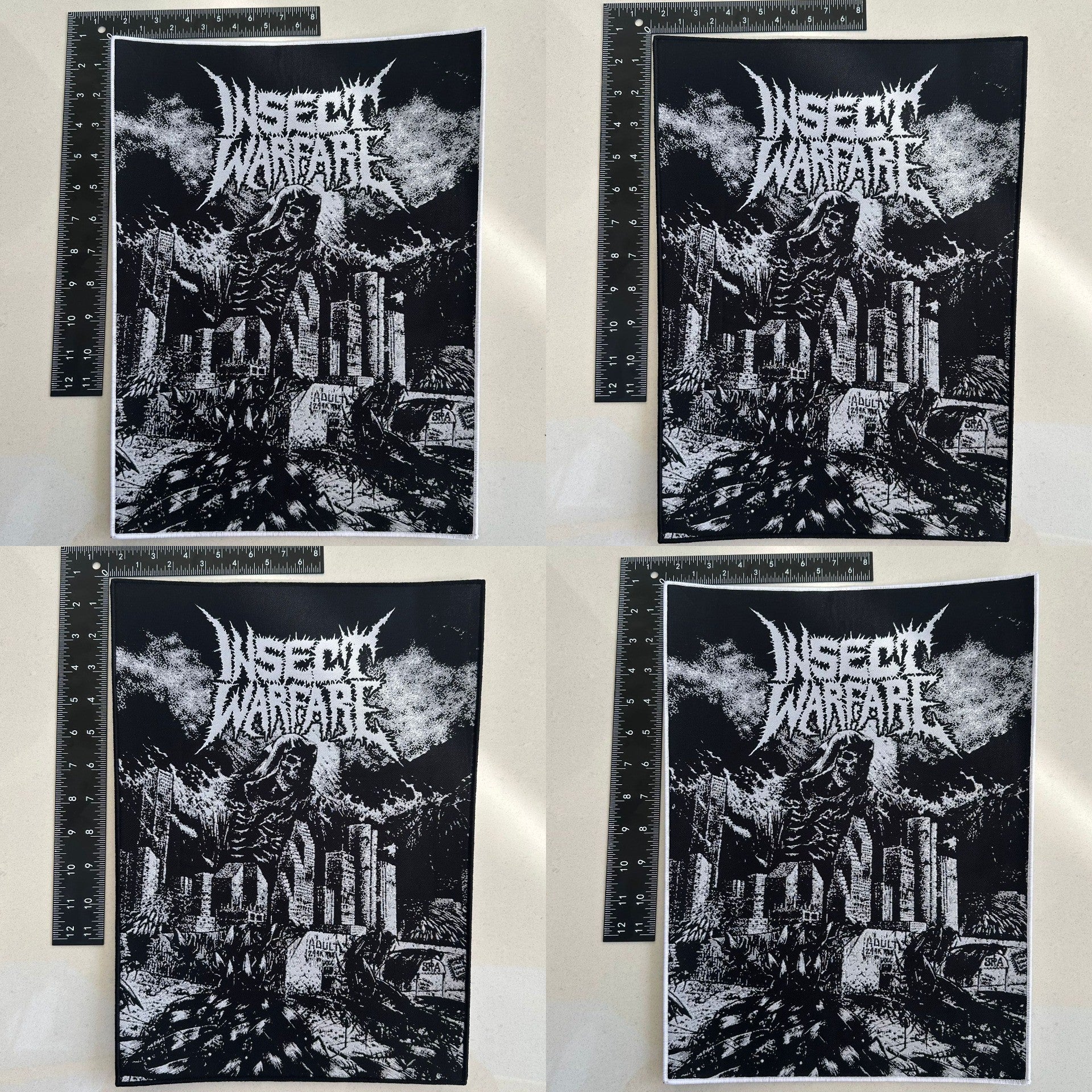 insect-warfare-world-extermination-backpatch-tiss-noir image 1