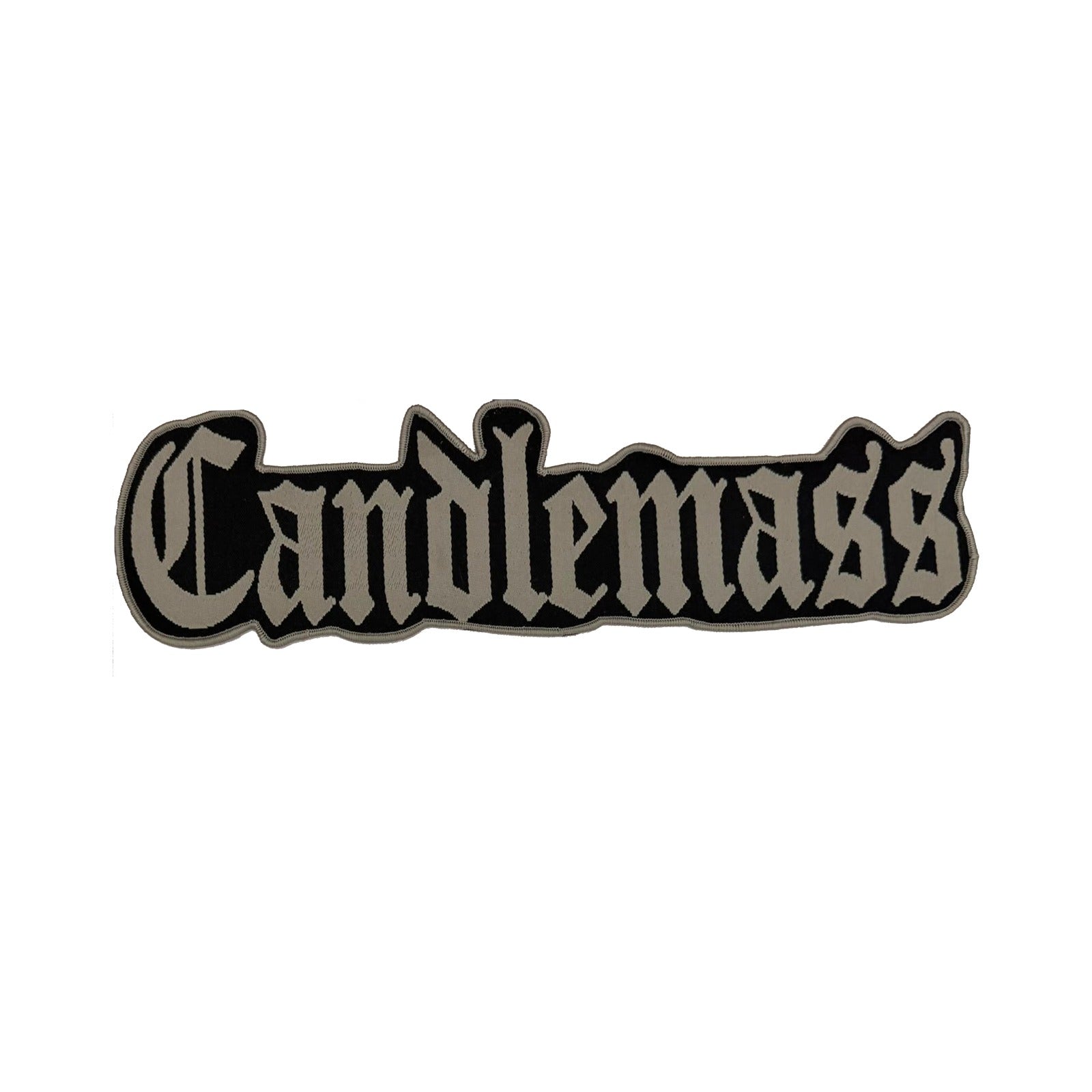 candlemass-logo-patch-tiss-surdimensionn-bordure-noire image 4