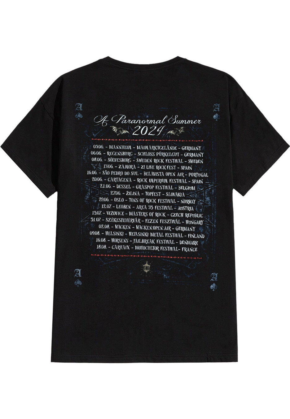 avantasia-jester-festival-2024-t-shirt-noir-homme-taille-xl image 2