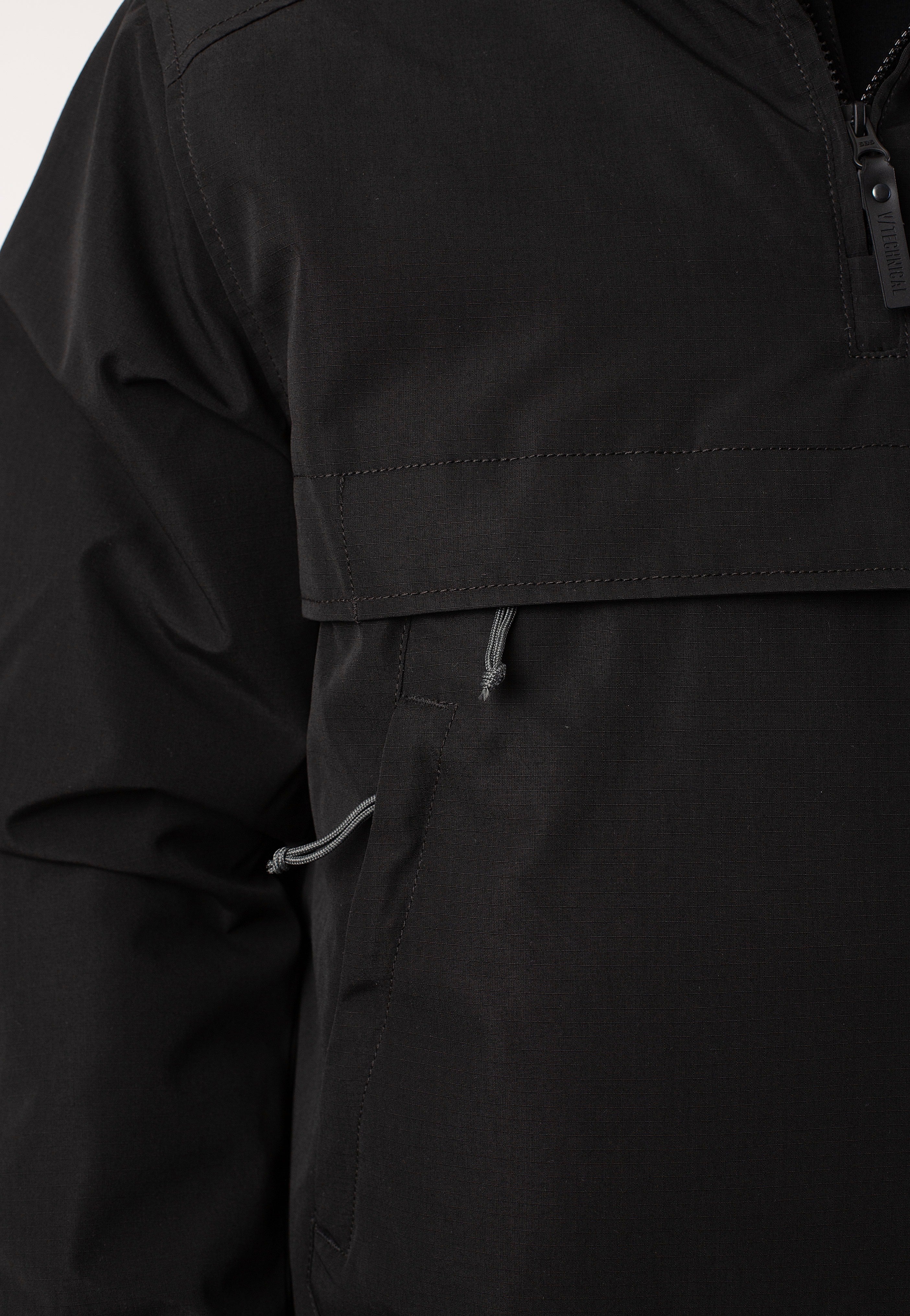 vintage-industries-oscar-black-veste-noire-coton-homme image 3