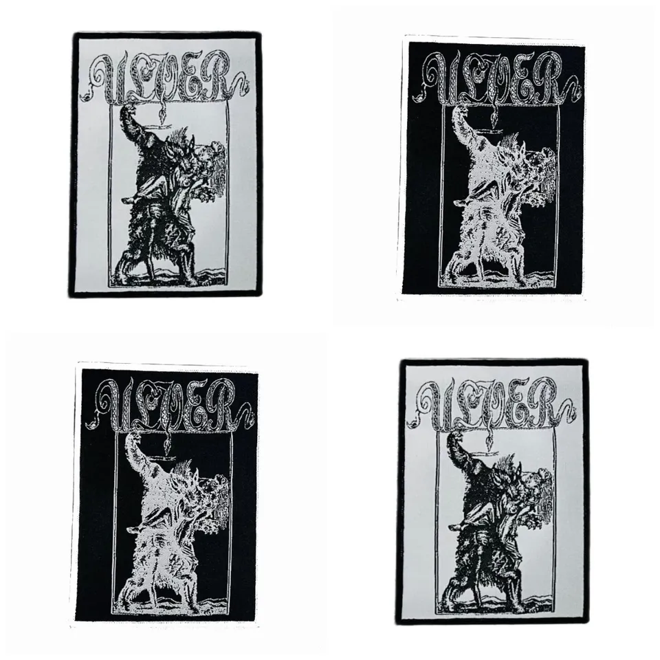 ulver-vargnatt-patch-tiss-petit-mod-le-noir image 1