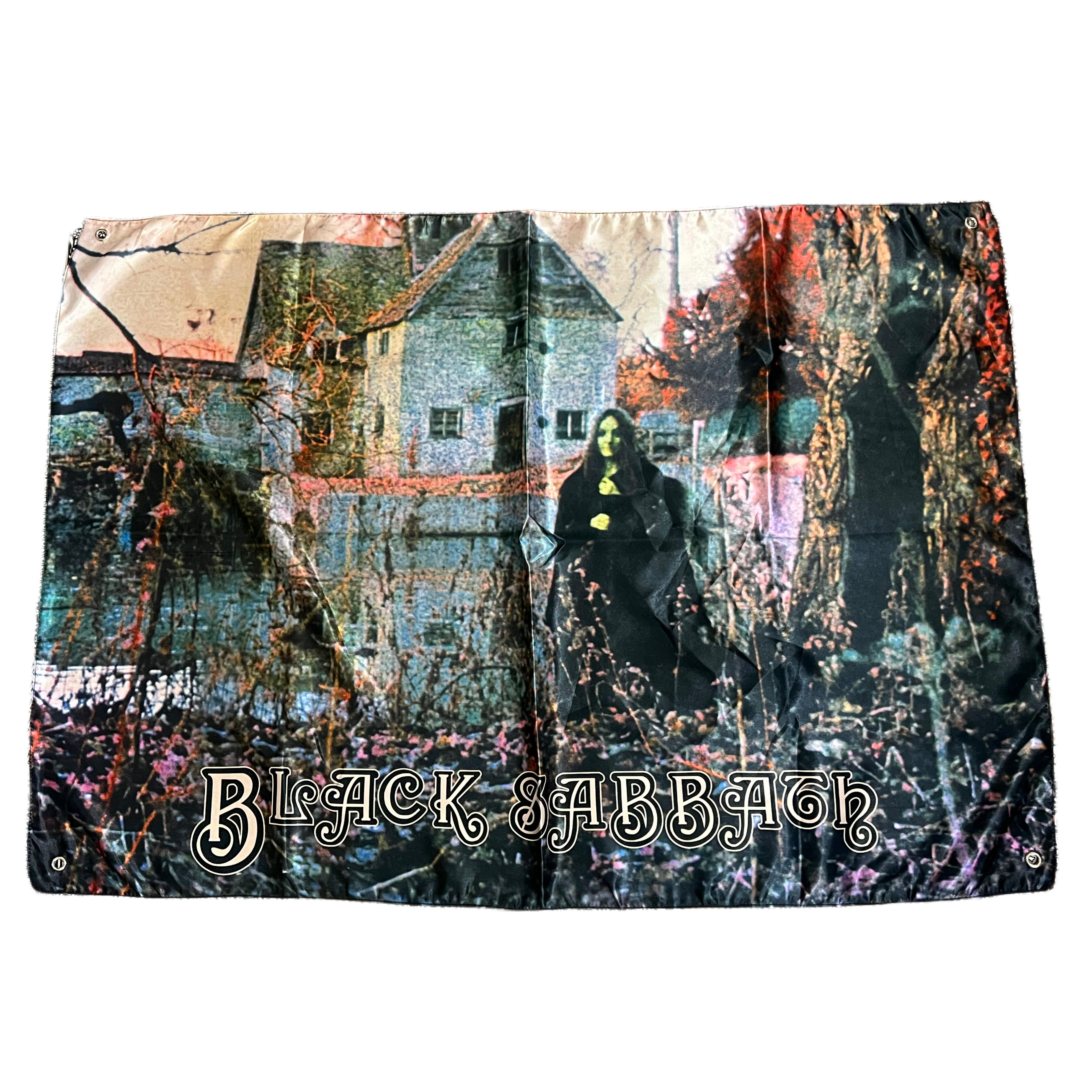 black-sabbath-drapeau-tissu-100x70-poster-mural image 1