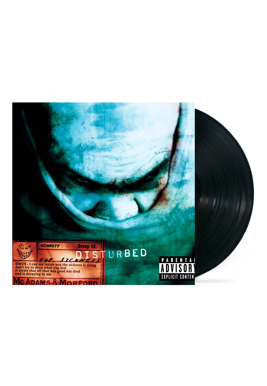 disturbed-the-sickness-vinyle-lp-noir image 1