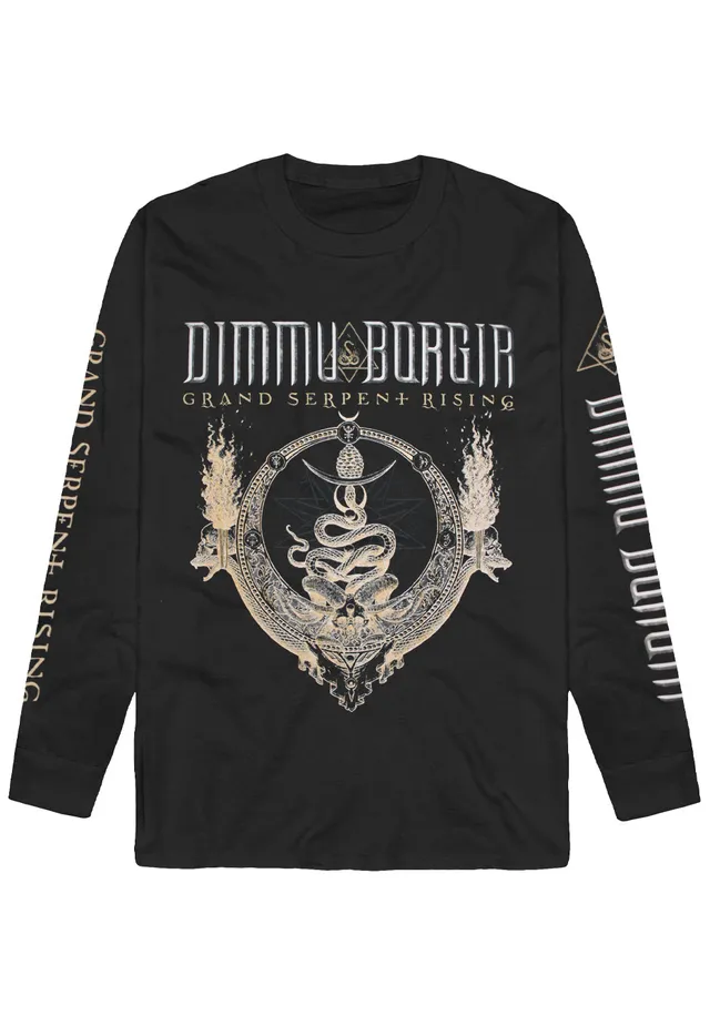 dimmu-borgir-grand-serpent-rising-longsleeve-noir-homme image 1