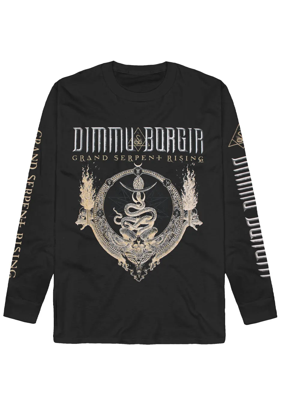 dimmu-borgir-grand-serpent-rising-longsleeve-noir-homme image 1