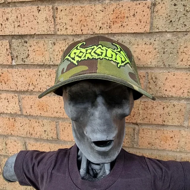 783punx-gorguts-casquette-trucker-camo-phosphorescent image 1