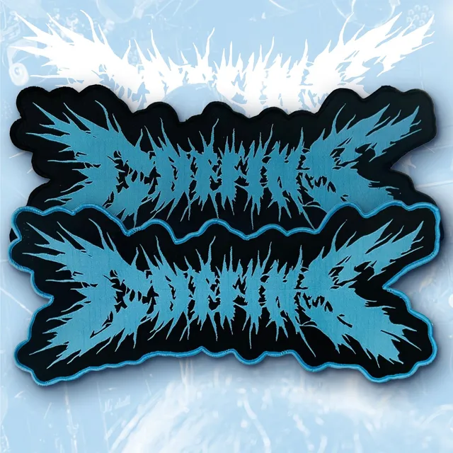 coffins-logo-shaped-patch-tiss-oversize-bordure-noire image 1
