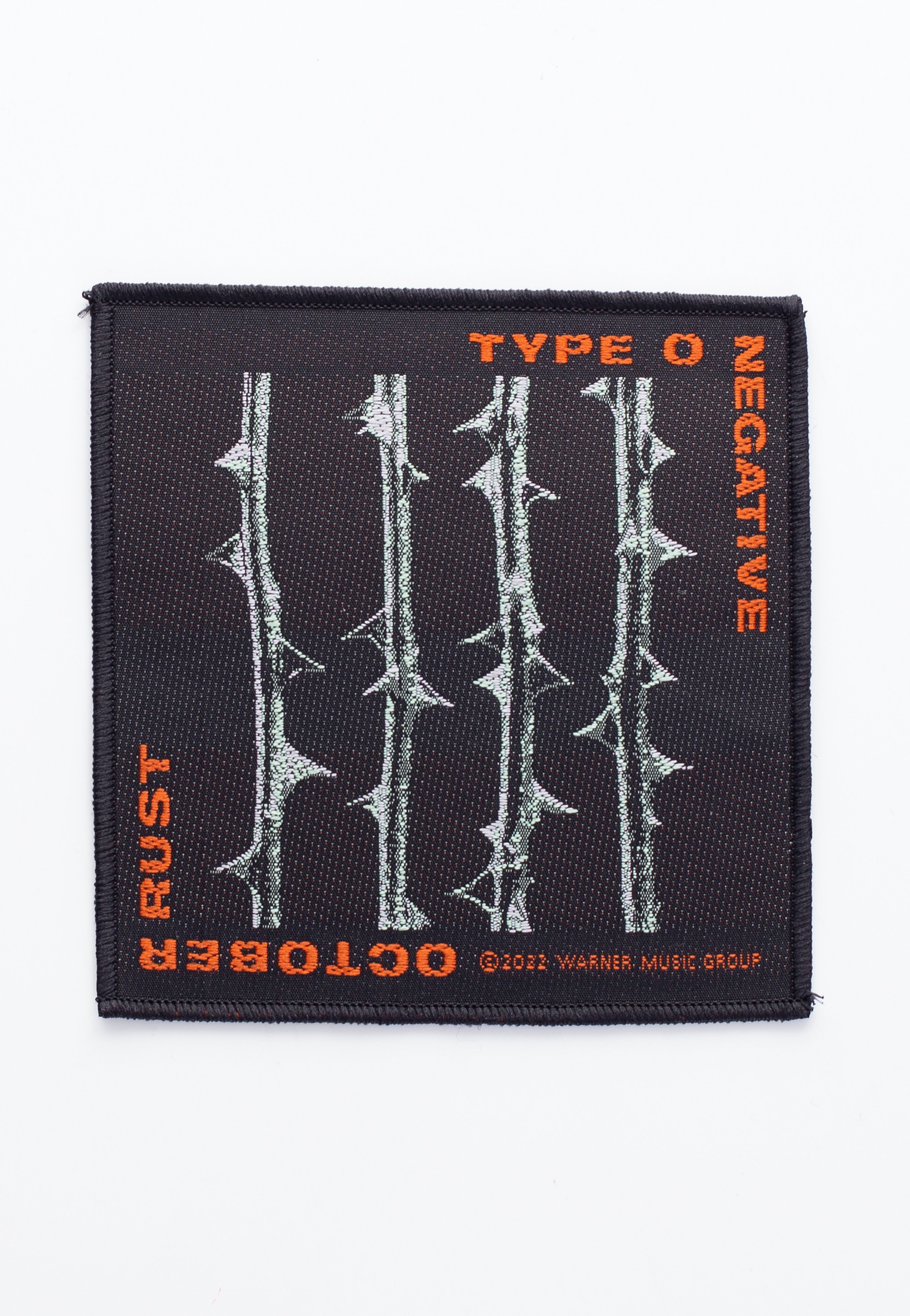 type-o-negative-october-rust-patch-10x10cm-gothique image 1