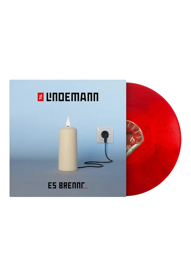 till-lindemann-es-brennt-vinyle-red-smoke-rock-alternatif image 1