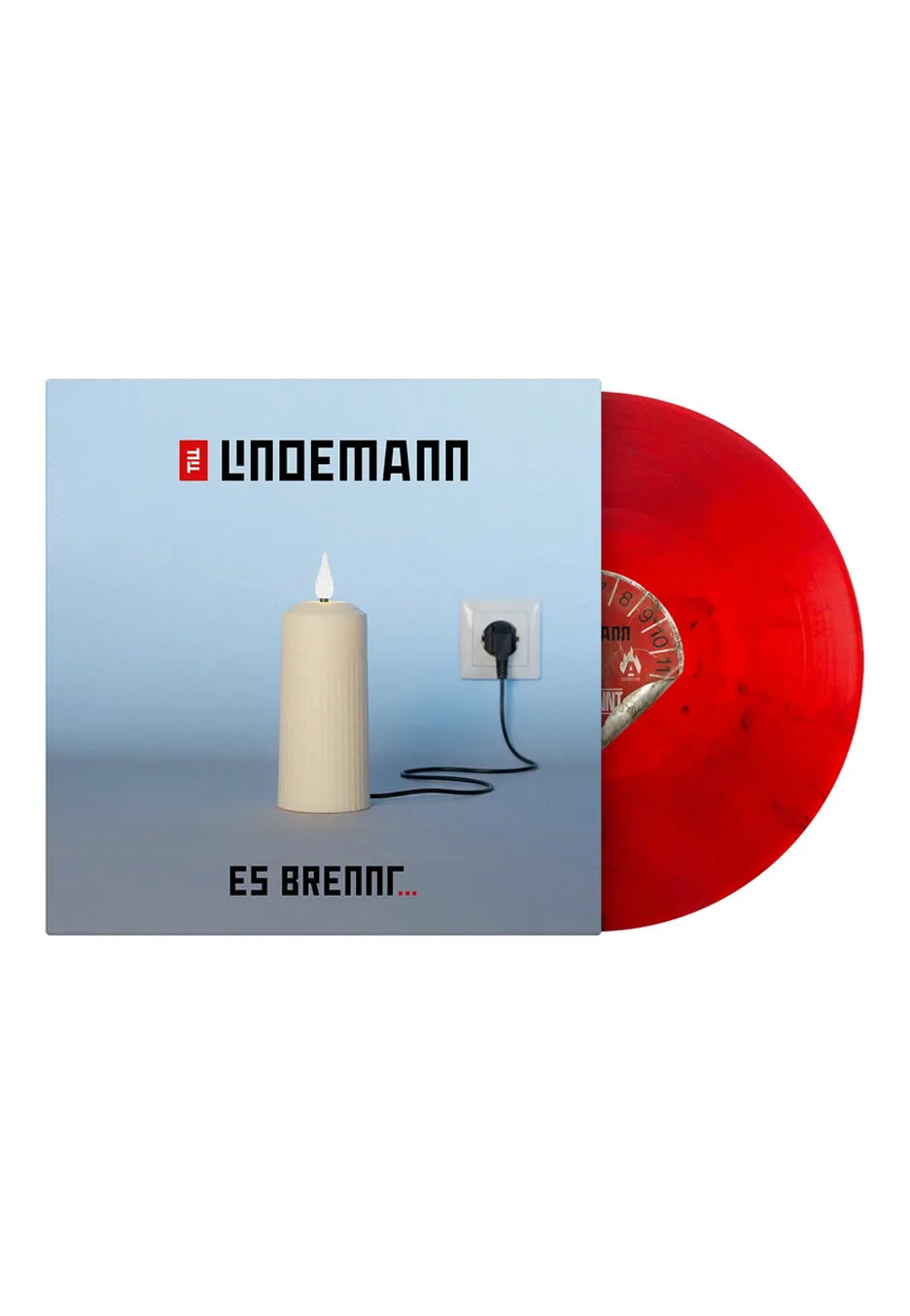 till-lindemann-es-brennt-vinyle-red-smoke-rock-alternatif image 1