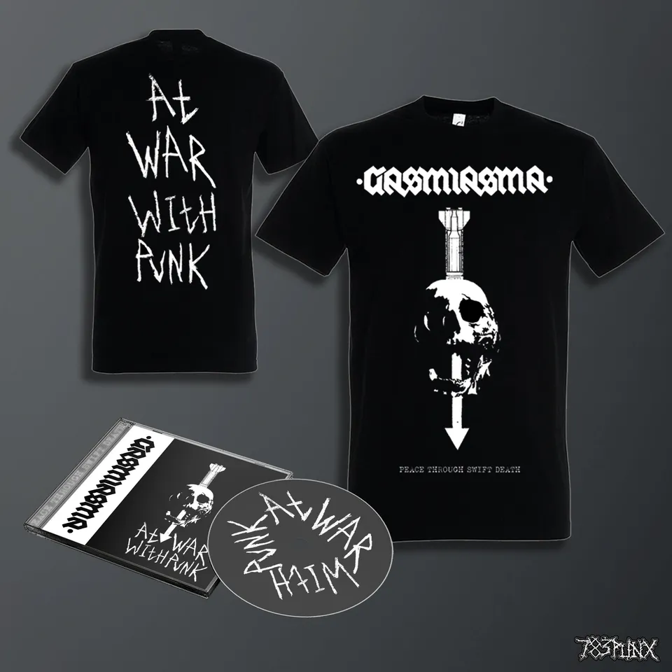 gasmiasma-at-war-with-punk-cd-t-shirt-bundle image 1