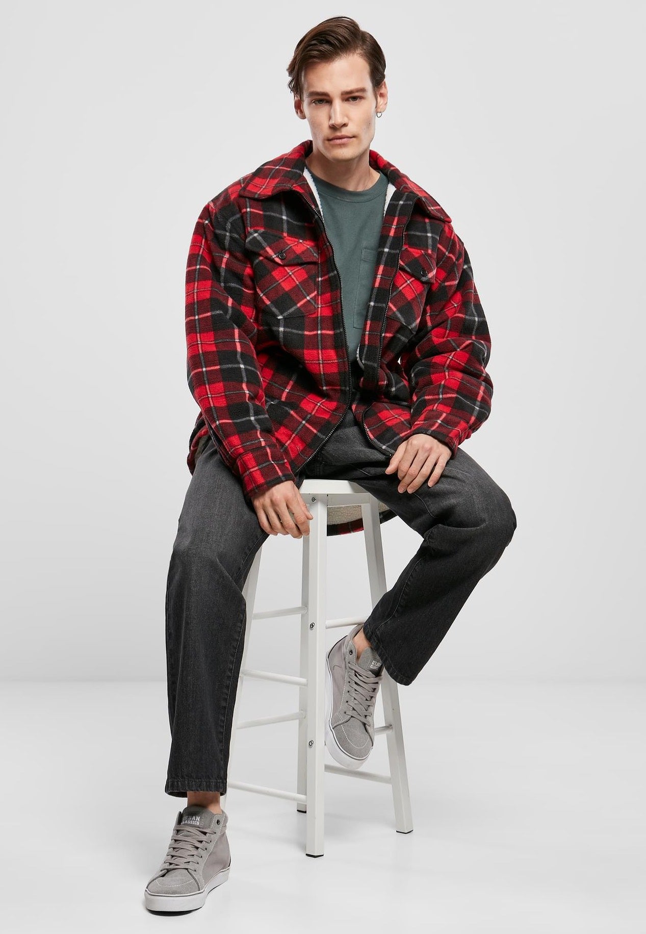 urban-classics-loose-fit-real-black-washed-jean-homme image 5