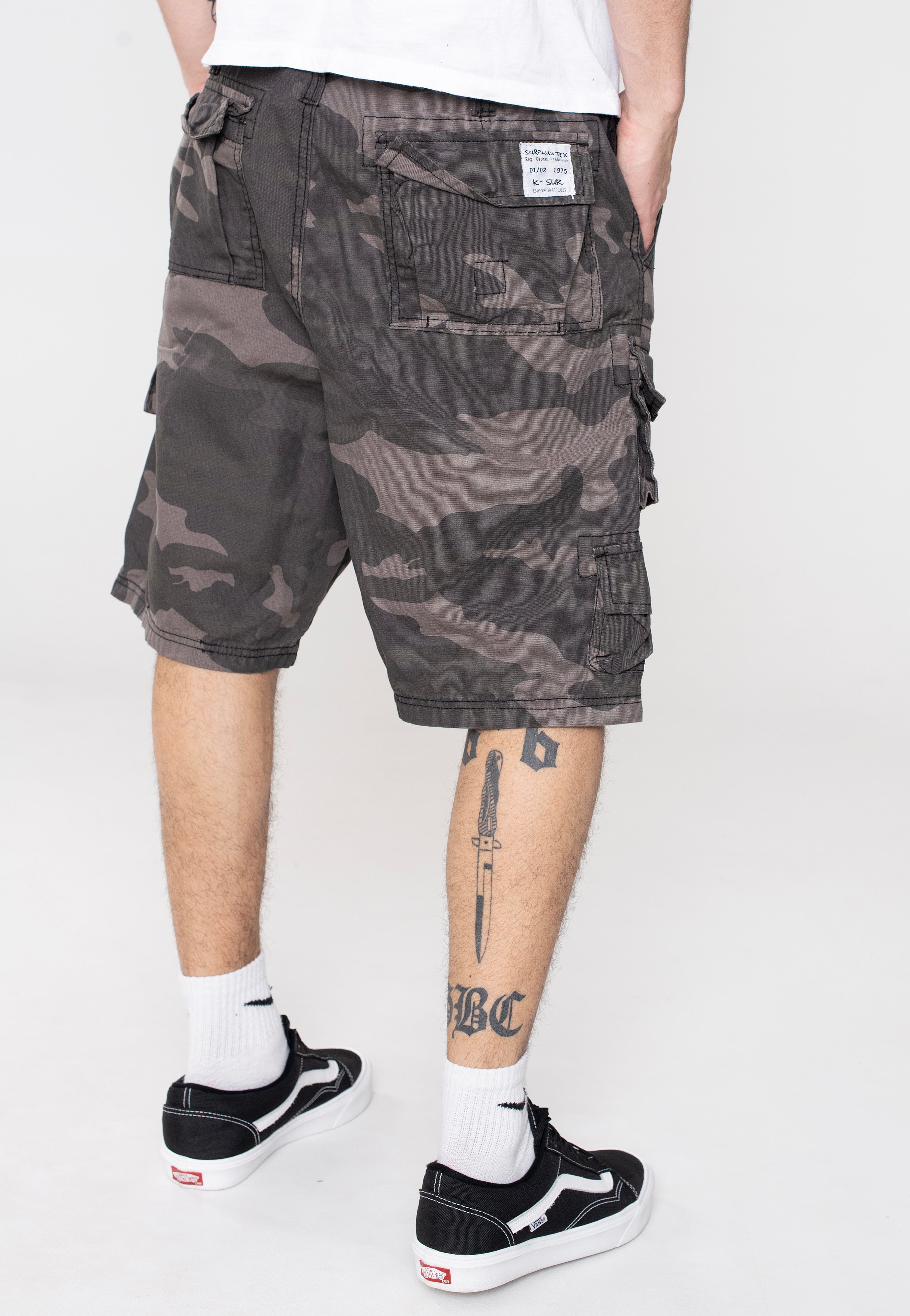 surplus-trooper-black-camo-short-cargo-camouflage-coton image 3