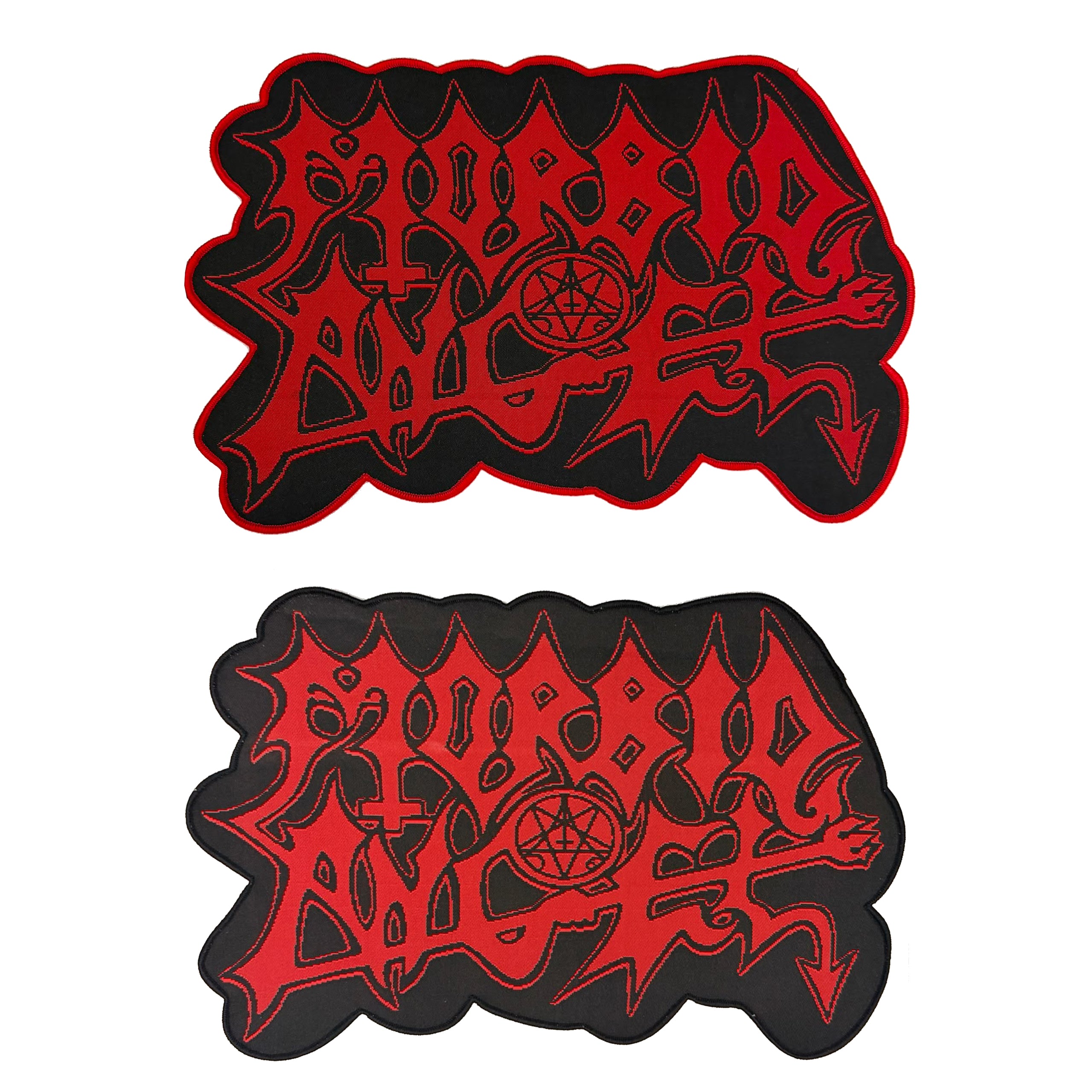 morbid-angel-logo-patch-surdimensionn-bordure-noire image 1