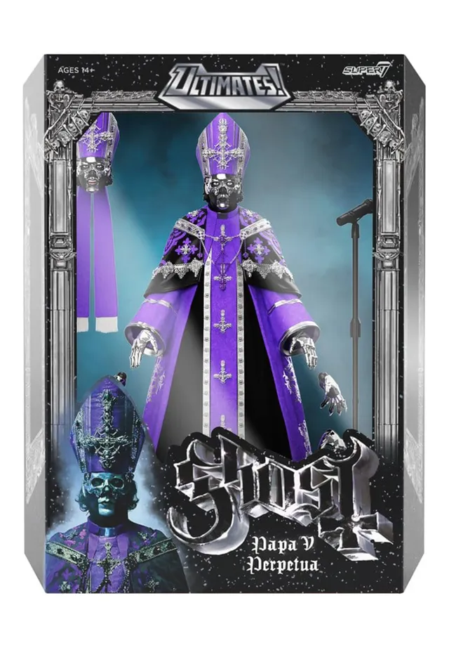 ghost-papa-v-perpetua-figurine-ultimates-super7 image 1