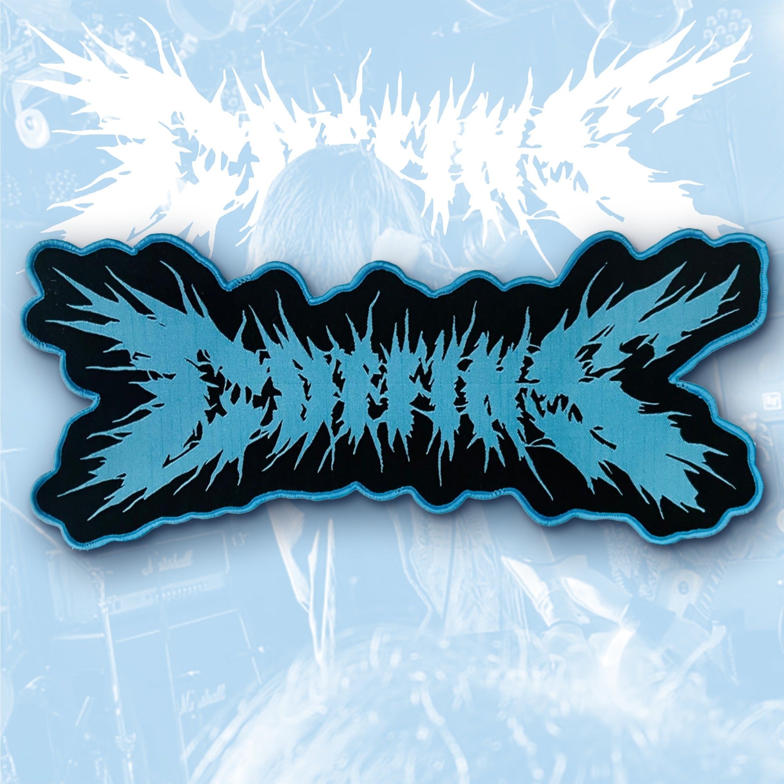 coffins-logo-shaped-patch-tiss-oversize-bordure-noire image 4
