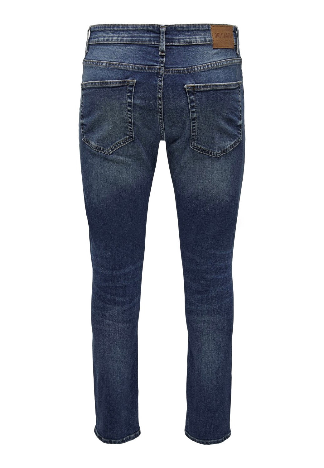 only-sons-loom-slim-jean-homme-bleu-denim-medium-blue image 6