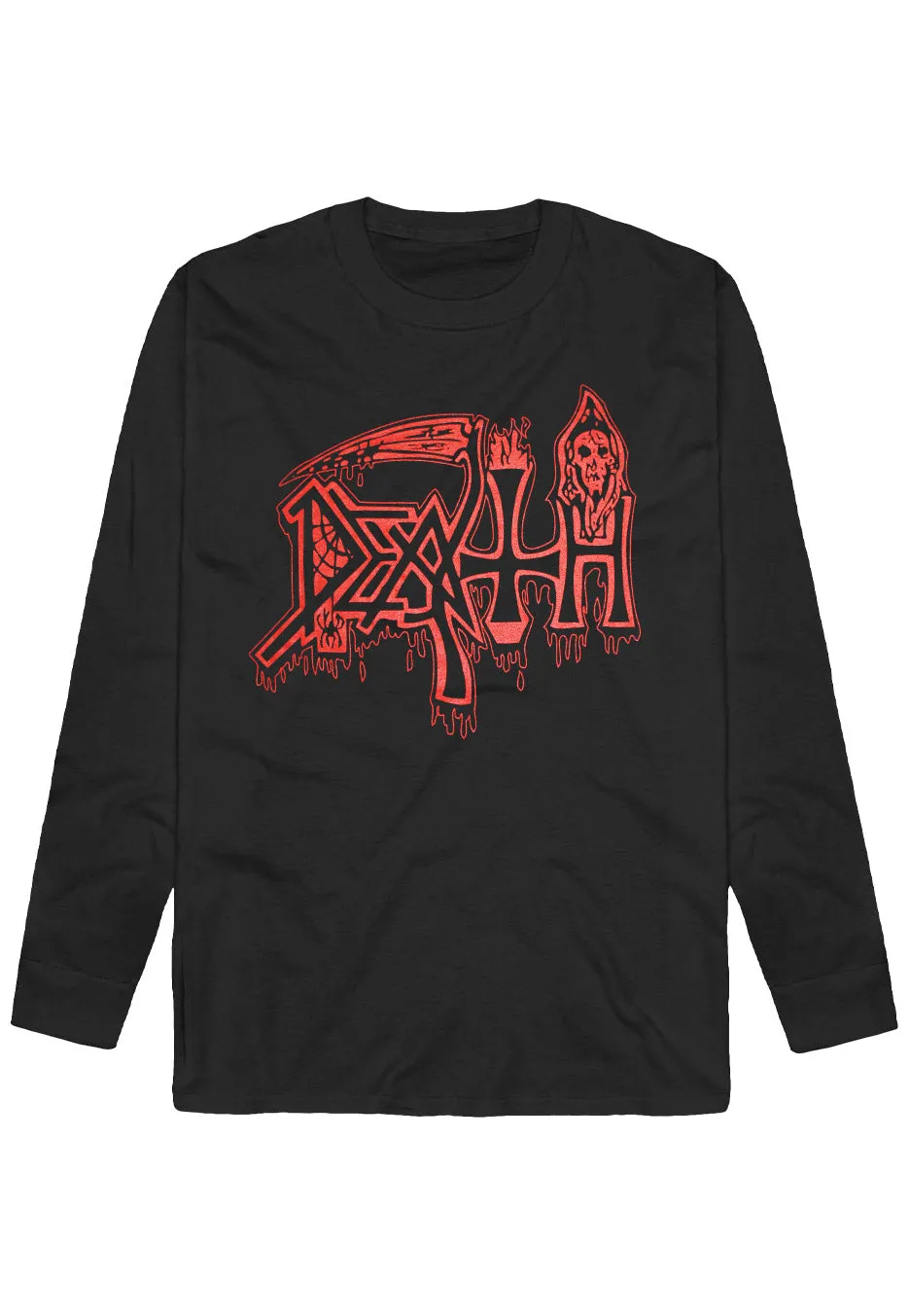 death-life-will-never-last-longsleeve-noir-death-metal image 1