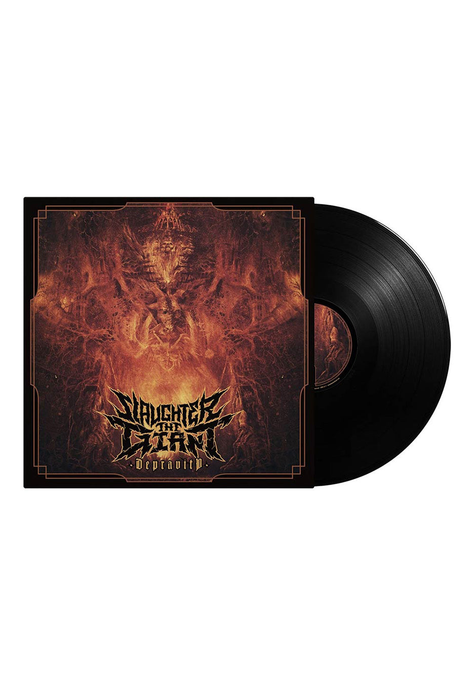 slaughter-the-giant-depravity-vinyle-death-metal-lp image 1