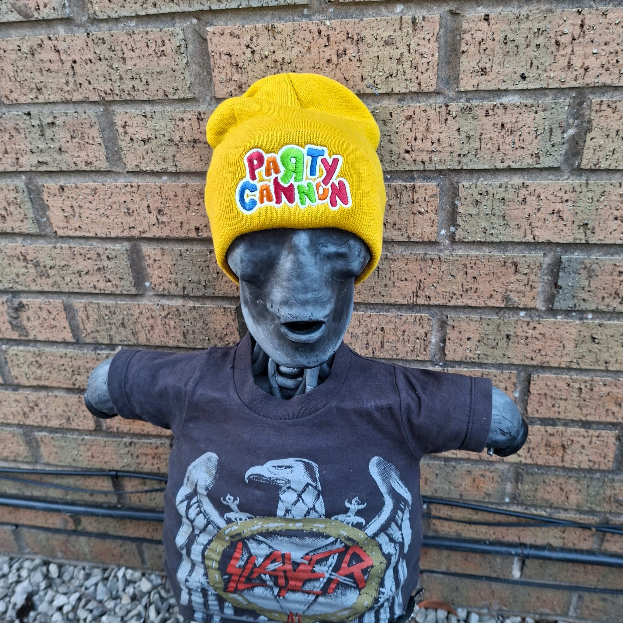 party-cannon-logo-glow-bonnet-jaune-moutarde image 6