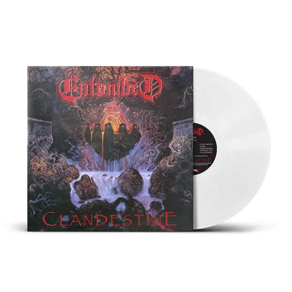 entombed-clandestine-lp-vinyle-blanc-limit-300 image 1