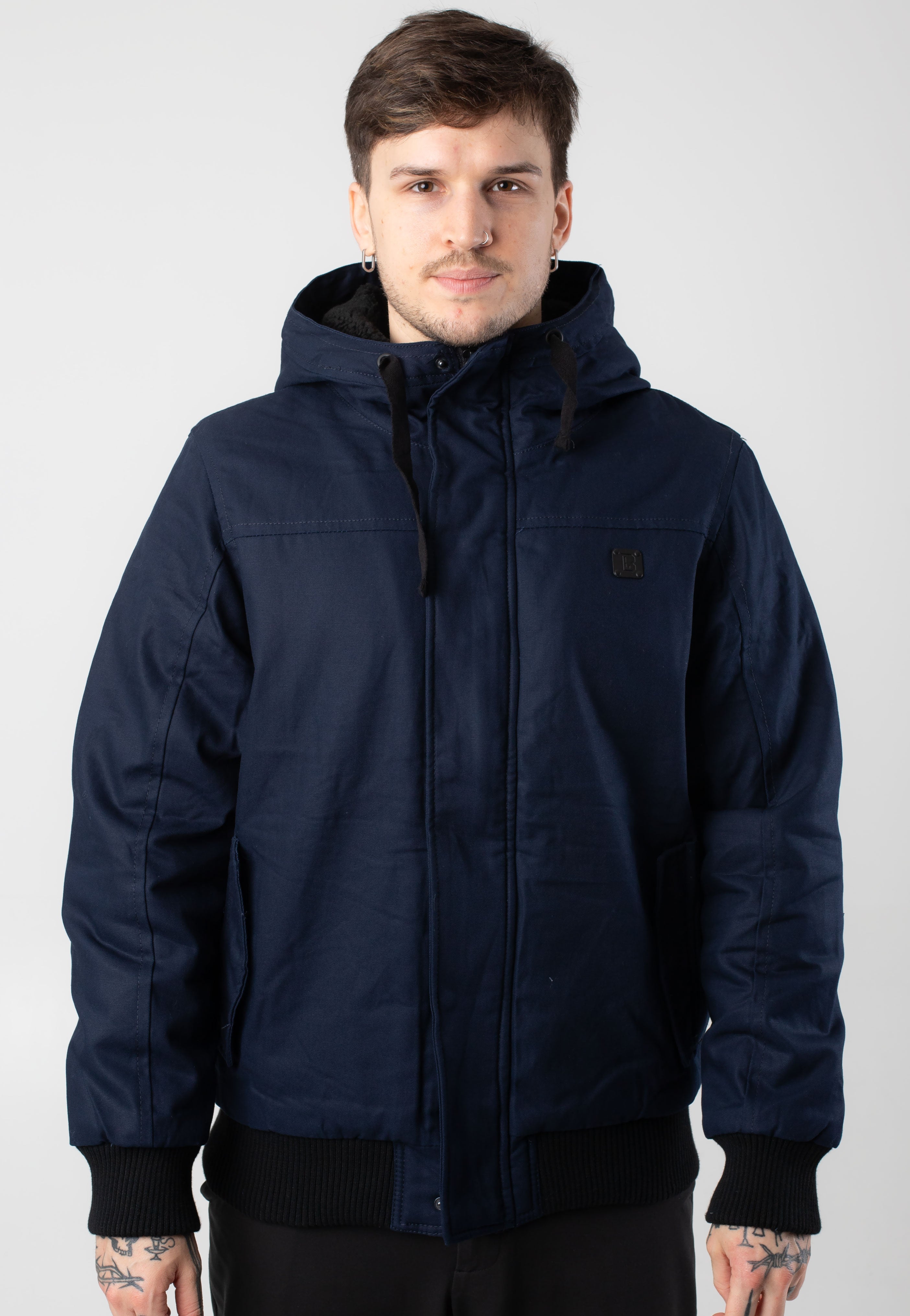 brandit-essential-navy-veste-homme-bleu-marine image 2
