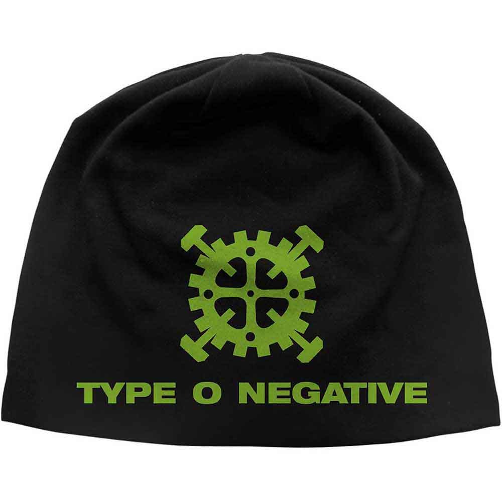 type-o-negative-gear-logo-bonnet-beanie-noir image 1