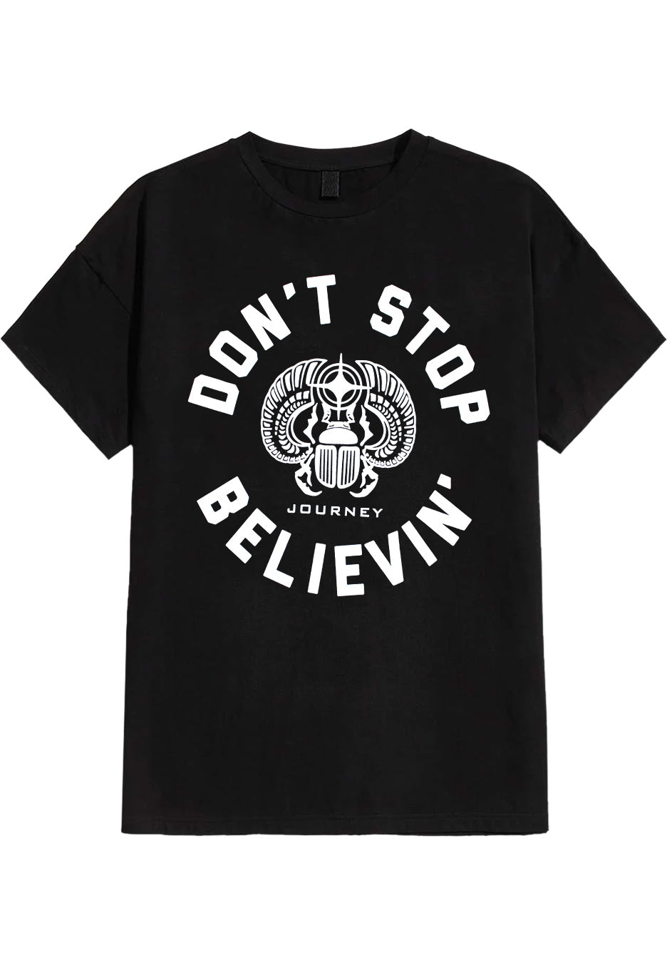 journey-believin-t-shirt-homme-noir-hard-rock image 1