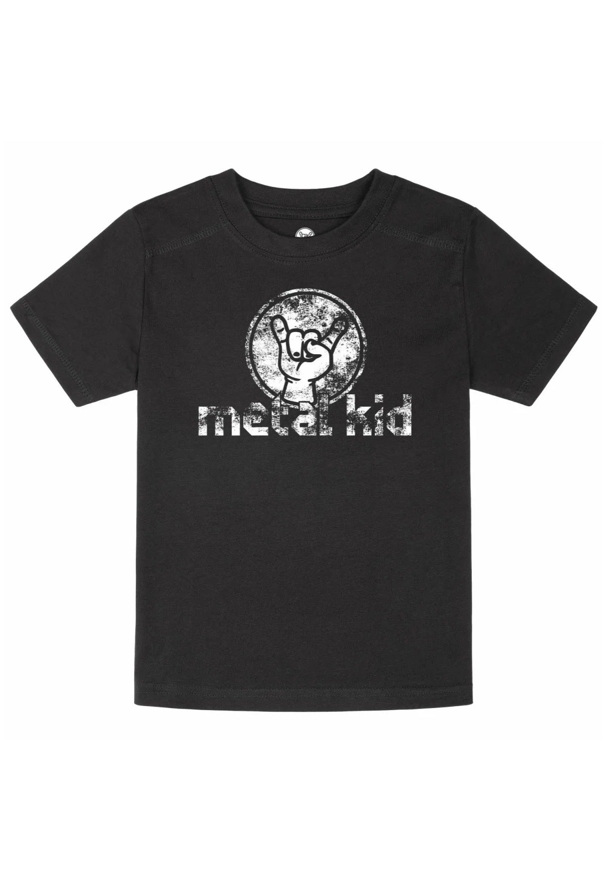 metal-kids-vintage-kids-t-shirt-enfant-noir-116 image 1