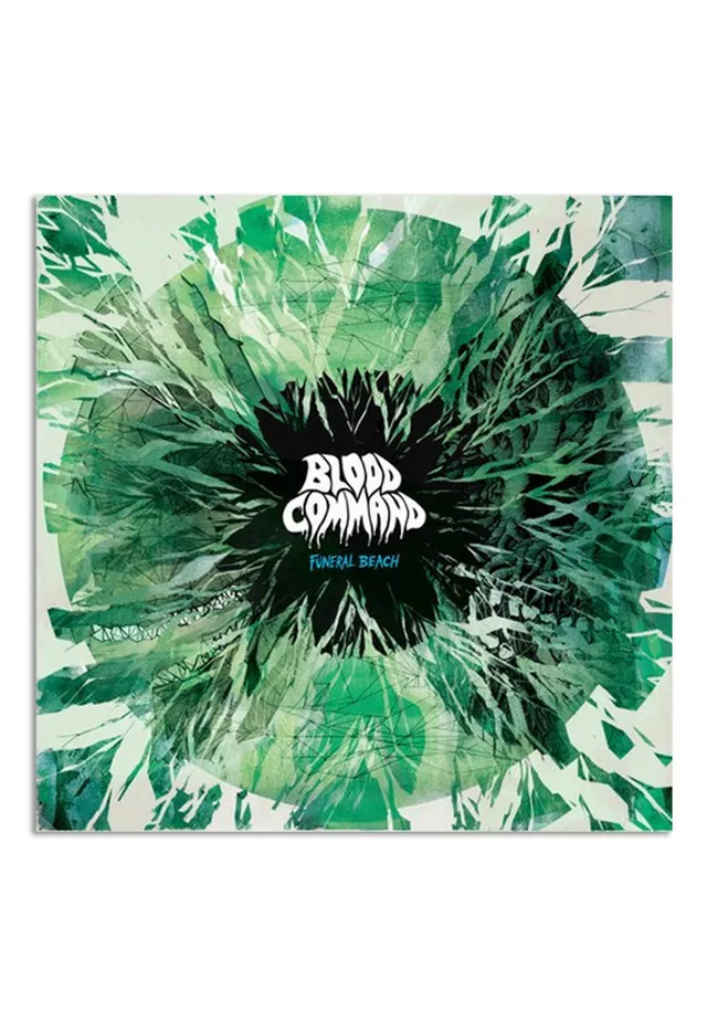 blood-command-funeral-beach-vinyle-vert-limit-metalcore image 1