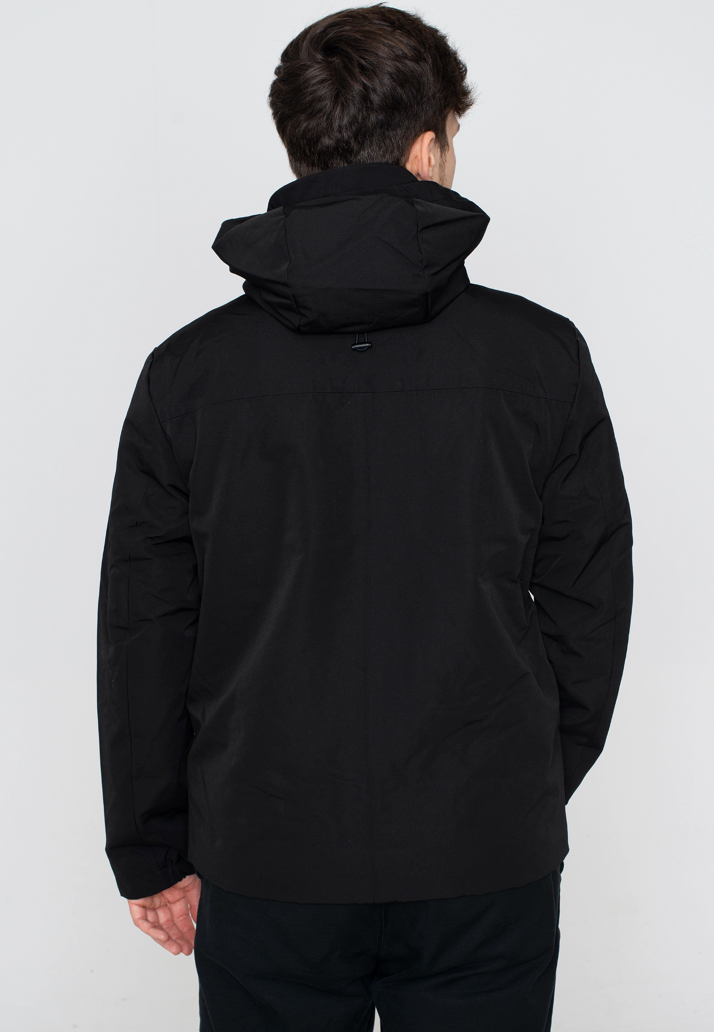 only-sons-cody-hood-black-veste-noire-homme-streetwear image 7