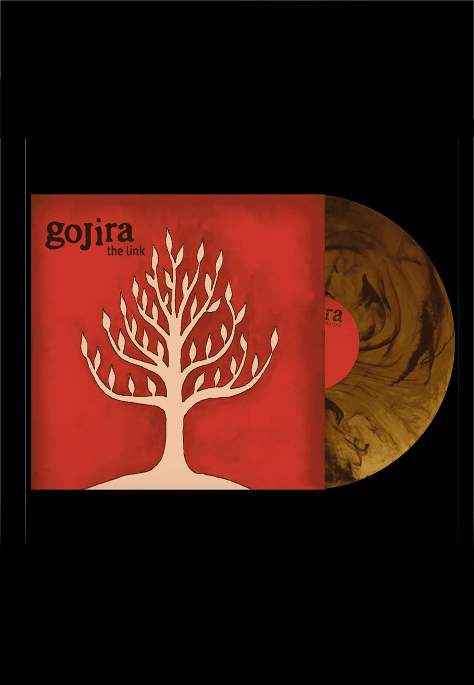 gojira-the-link-bronze-vinyle-marbr-r-dition-death-metal image 1