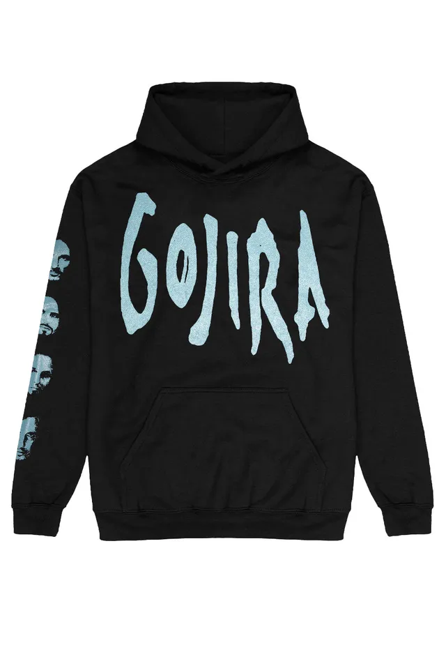 gojira-fortitude-faces-sweat-capuche-noir-homme-death-metal image 1